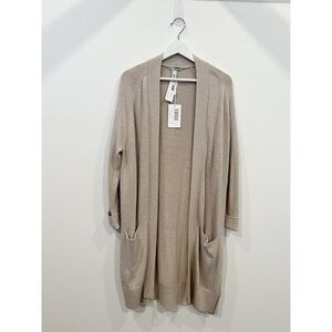 NWT Cotton by Autumn Cashmere Long Cardigan